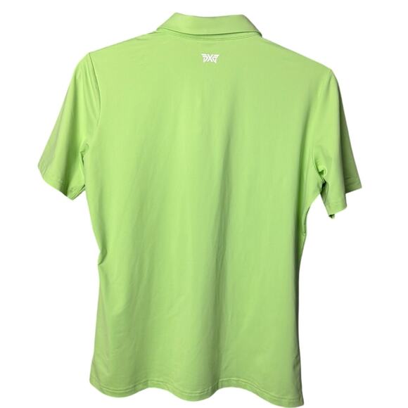 PXG Women's RP Signature Polo Shirt SZ L NWOT Lemon Grass Golf Pickleball Tennis - Picture 4 of 10
